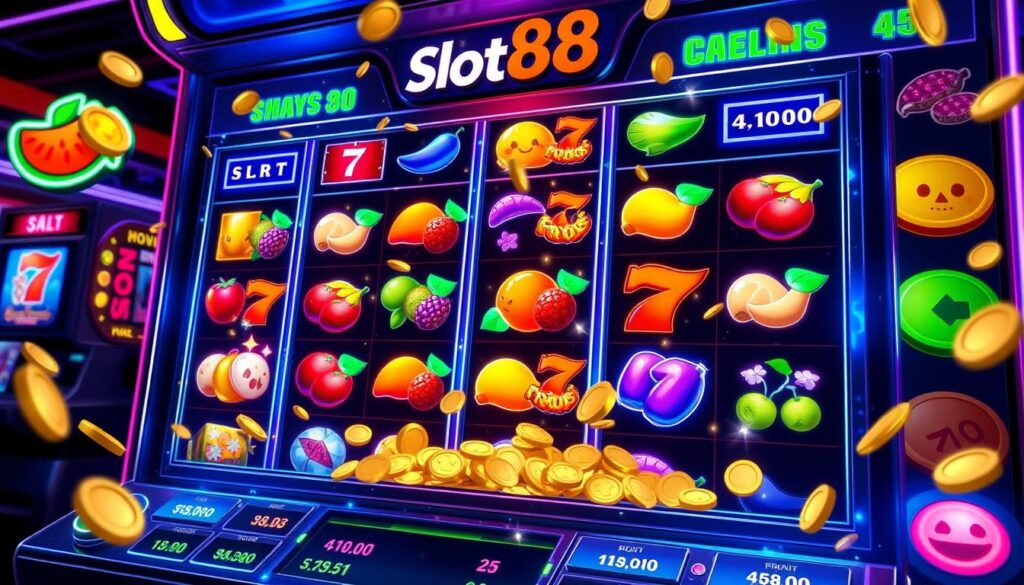 Temukan sensasi bermain di slot88 online dengan ribuan game gacor terpercaya. Nikmati pengalaman bermain slot terbaik dengan RTP tinggi dan bonus melimpah setiap hari.